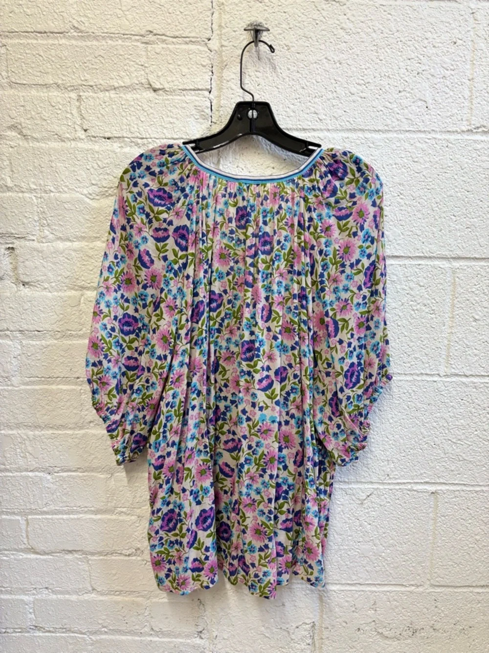 Spell Floral Impala Lily Short Sleeve Blouse
